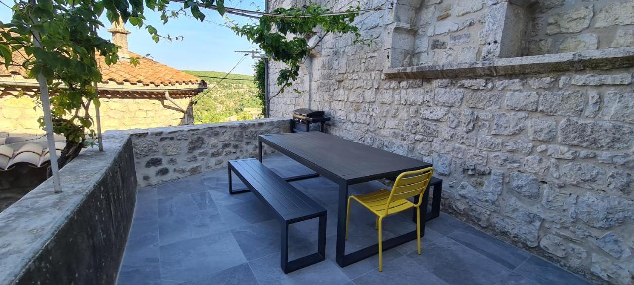 Magnifique Maison En Coeur De Balazuc, Proche Plages Ardeche Buitenkant foto