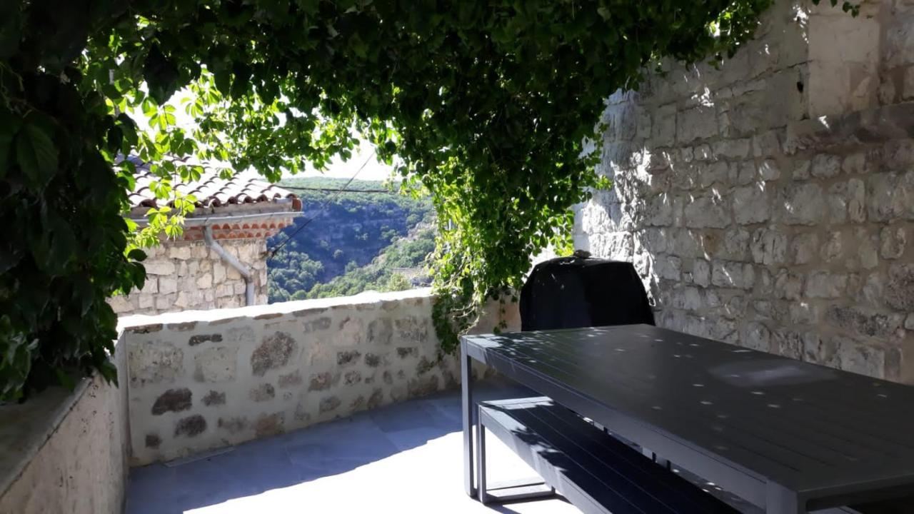 Magnifique Maison En Coeur De Balazuc, Proche Plages Ardeche Buitenkant foto