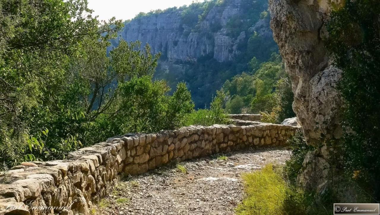 Magnifique Maison En Coeur De Balazuc, Proche Plages Ardeche Buitenkant foto