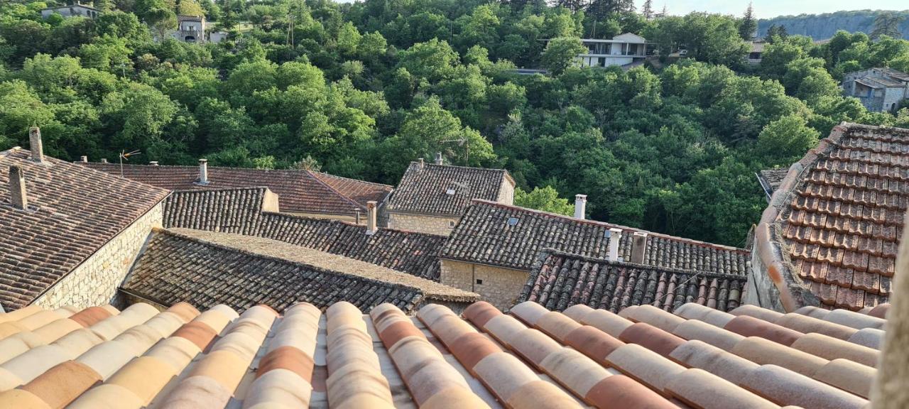 Magnifique Maison En Coeur De Balazuc, Proche Plages Ardeche Buitenkant foto