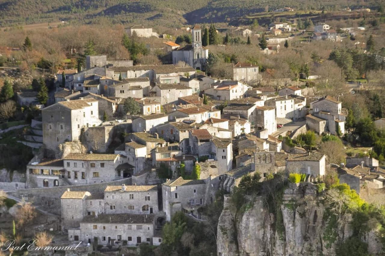 Magnifique Maison En Coeur De Balazuc, Proche Plages Ardeche Buitenkant foto