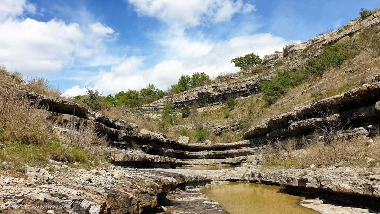 Magnifique Maison En Coeur De Balazuc, Proche Plages Ardeche Buitenkant foto