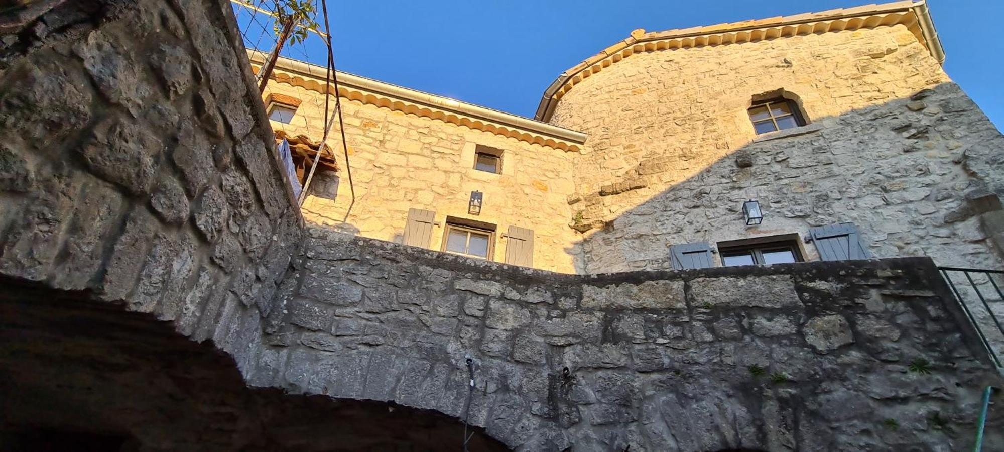 Magnifique Maison En Coeur De Balazuc, Proche Plages Ardeche Buitenkant foto