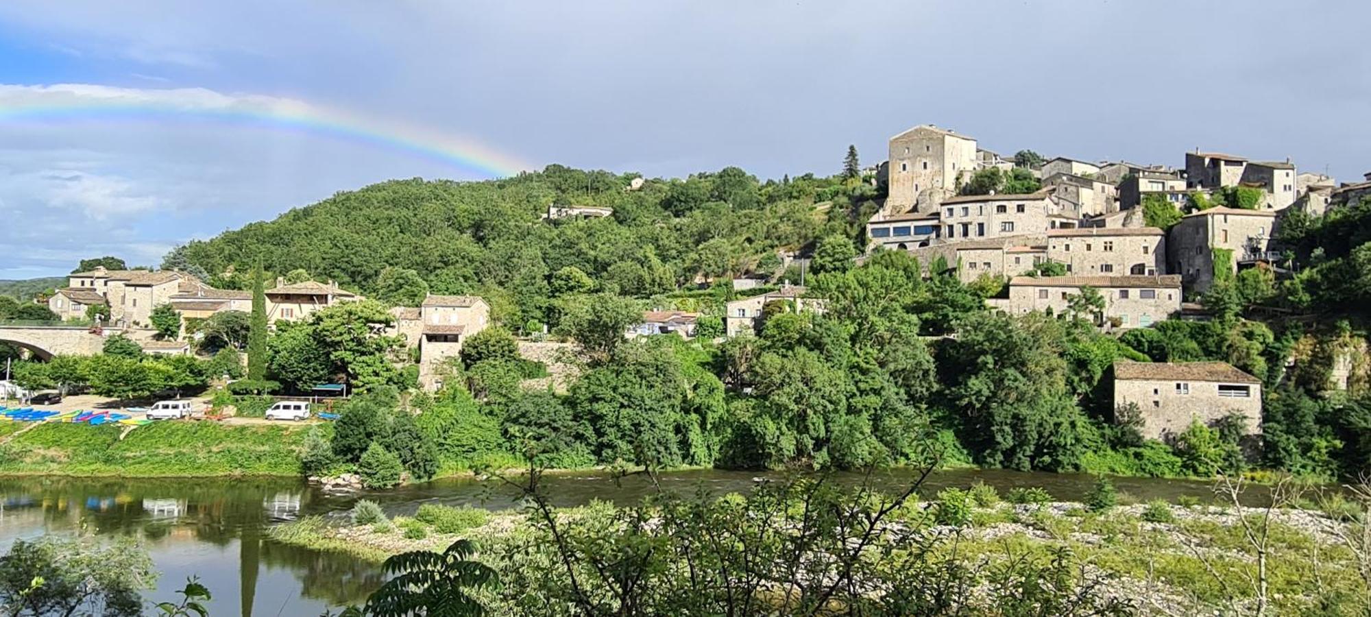 Magnifique Maison En Coeur De Balazuc, Proche Plages Ardeche Buitenkant foto