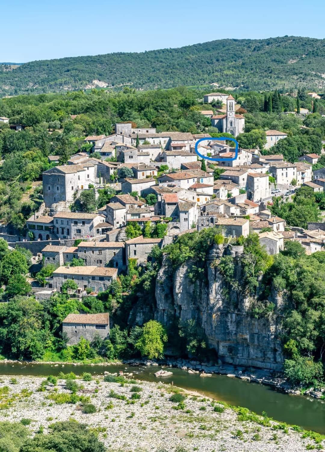Magnifique Maison En Coeur De Balazuc, Proche Plages Ardeche Buitenkant foto